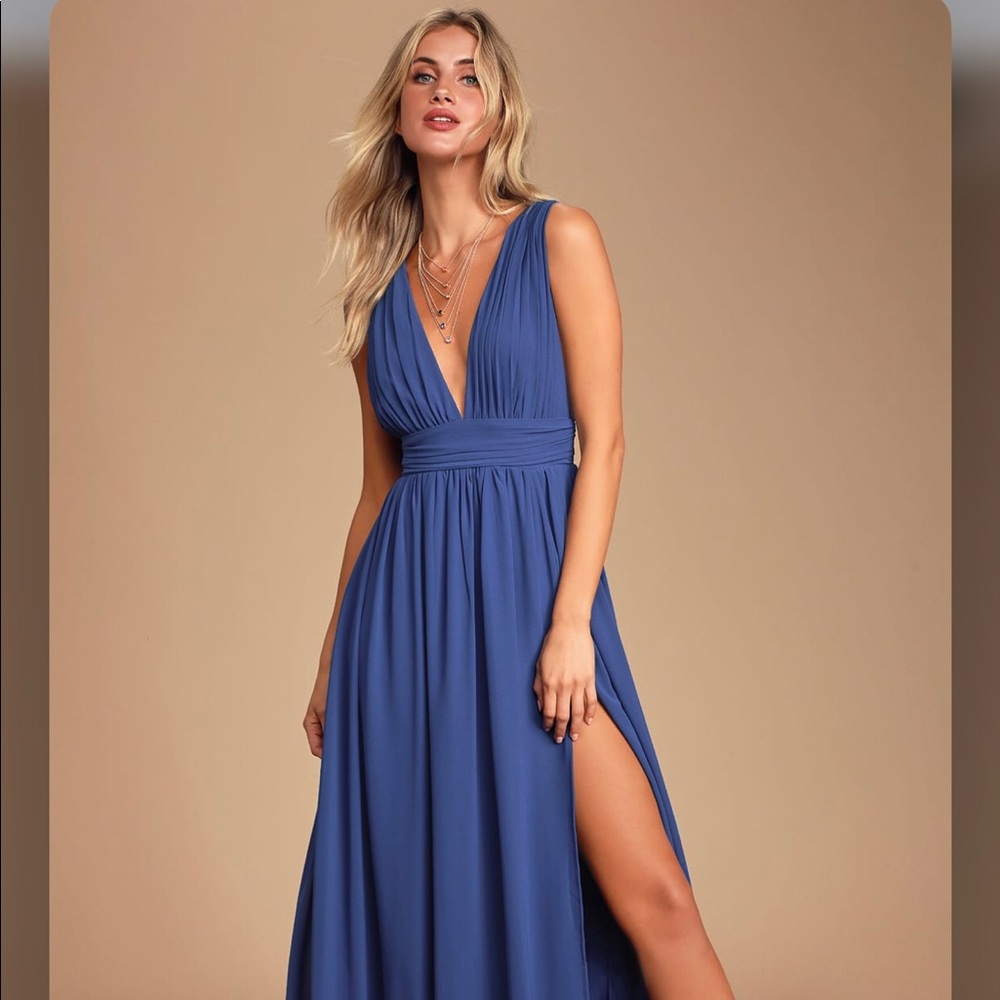 Lulu’s heavenly hues maxi dress XL